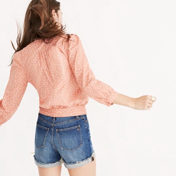 Madewell Wrap Top in Star Scatter (Small) - Picture 2 of 5
